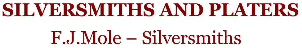 SILVERSMITHS AND PLATERS